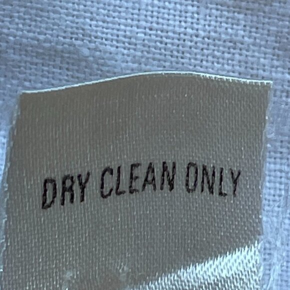 ISDA and Co Linen Shirt Women's Button Down Ivory Color Mother of Pearl Buttons - Picture 7 of 8